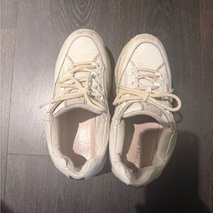 Naked Wolfe Women's Off-White Sneakers